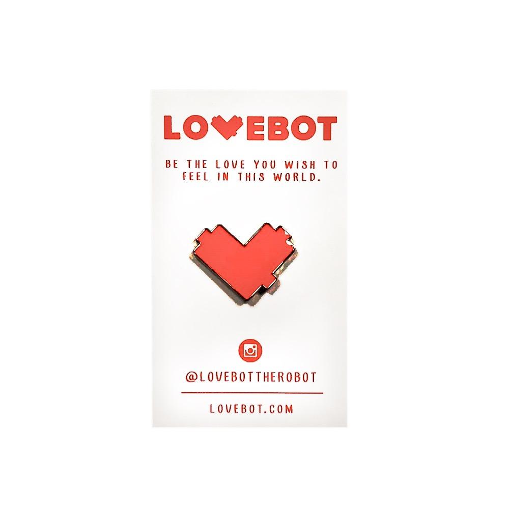 Hero Heart Pin-Lovebot-Enamel Pin-TorontoCollective