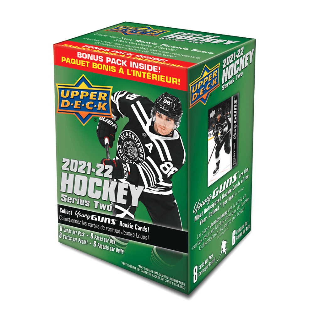 Upper Deck 2021-22 Hockey Series two Trading Cards
