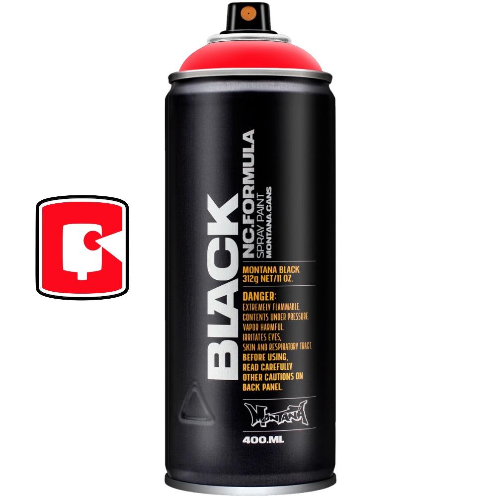 Infra Red-Montana Black-400ML Spray Paint-TorontoCollective