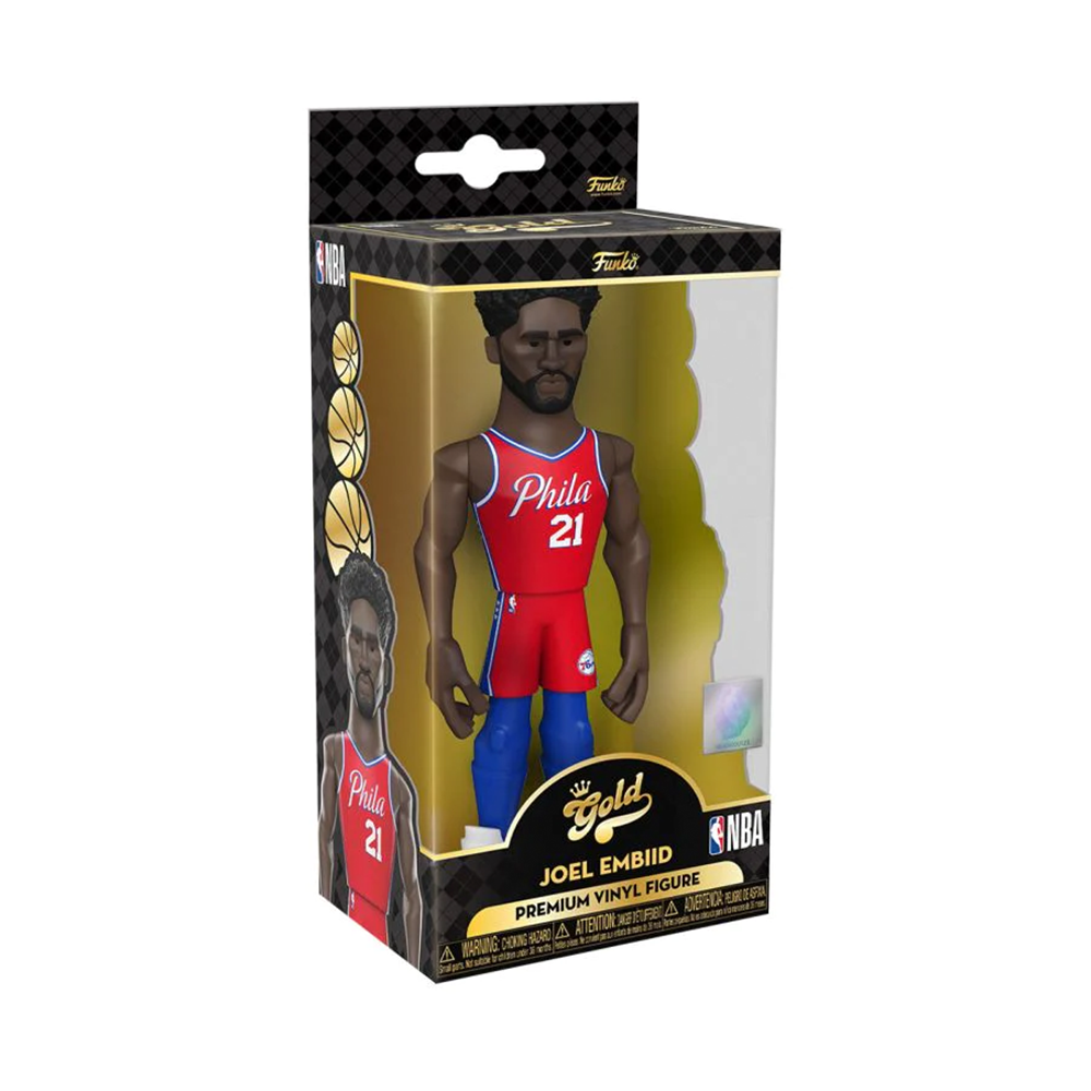 Joel Embiid 76ers (City Ed) - Gold Funko Premium Vinyl Figure