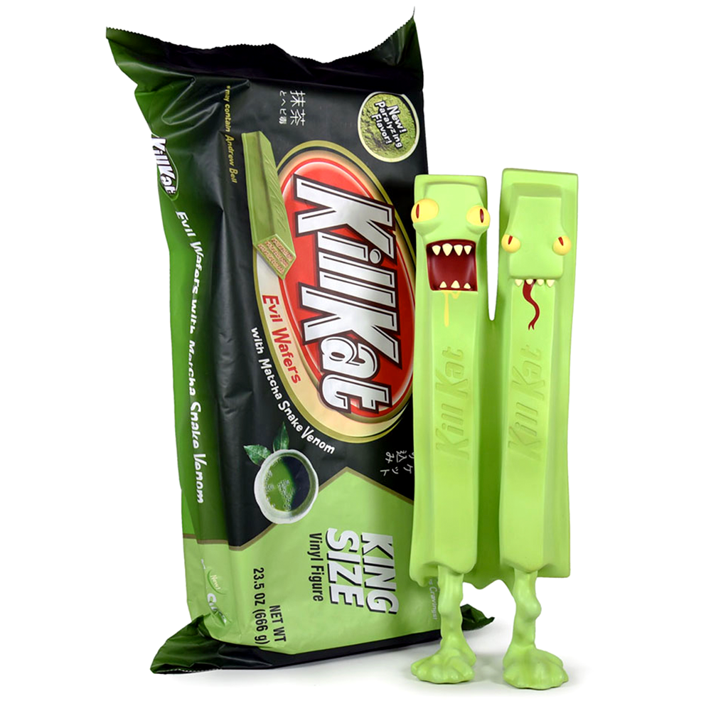 King Size Kill Kat: Evil Wafers - Matcha Snake Venom