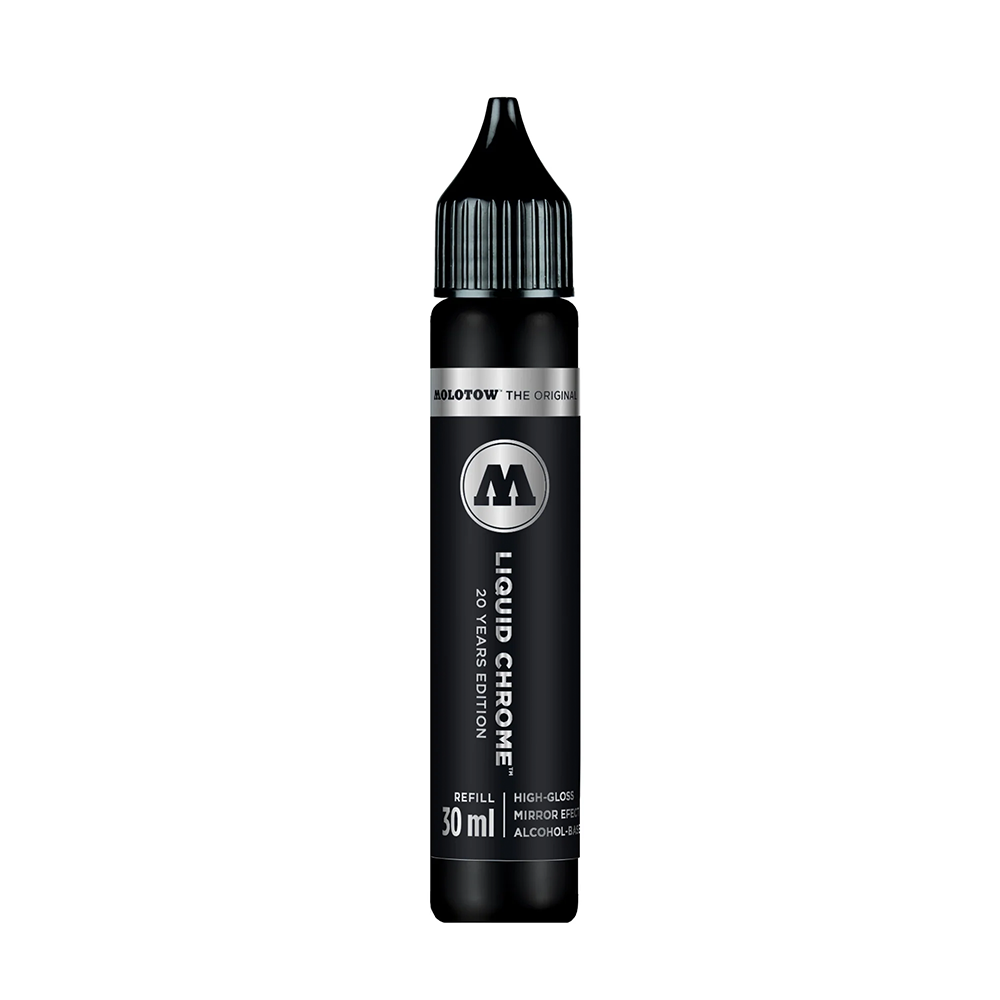 Liquid Chrome 30ml Refill by Molotow