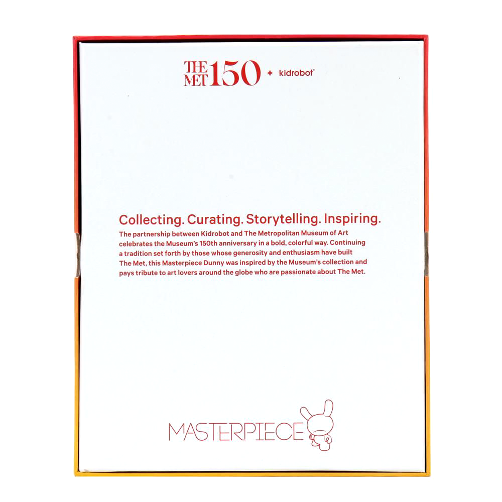 Magnolias and Irises by  Louis C. Tiffany - The Met MASTERPIECE 8&quot; Dunny by Kidrobot