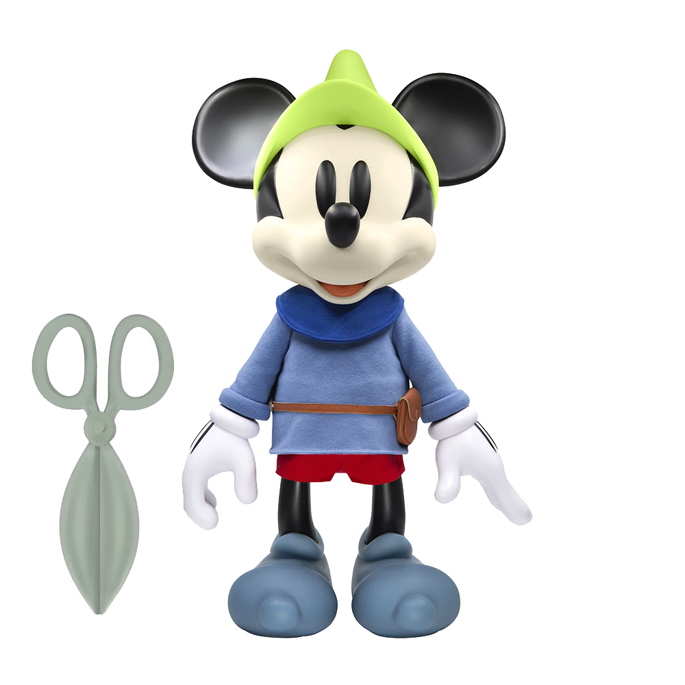 Brave Little Tailor Mickey Mouse 16" Figure - Disney Supersize Vinyl Collectible by Super7
