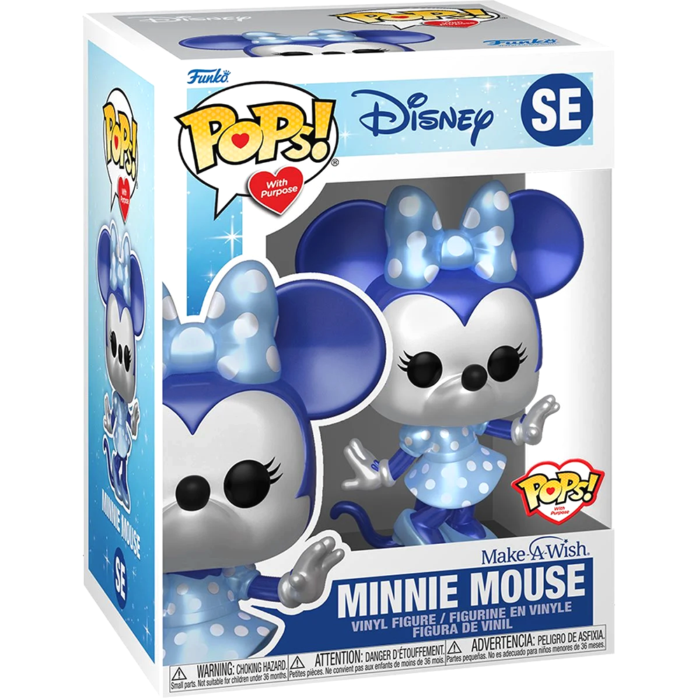 Make-a-Wish Minnie Mouse Special Edition Funko POP with a purpose #SE
