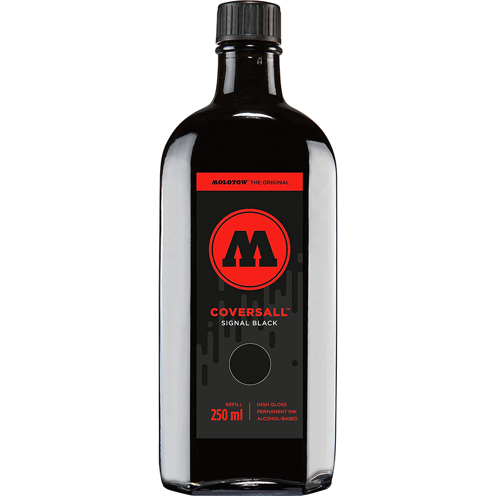Molotow - Signal Black CoversAll ReFill - 250ml