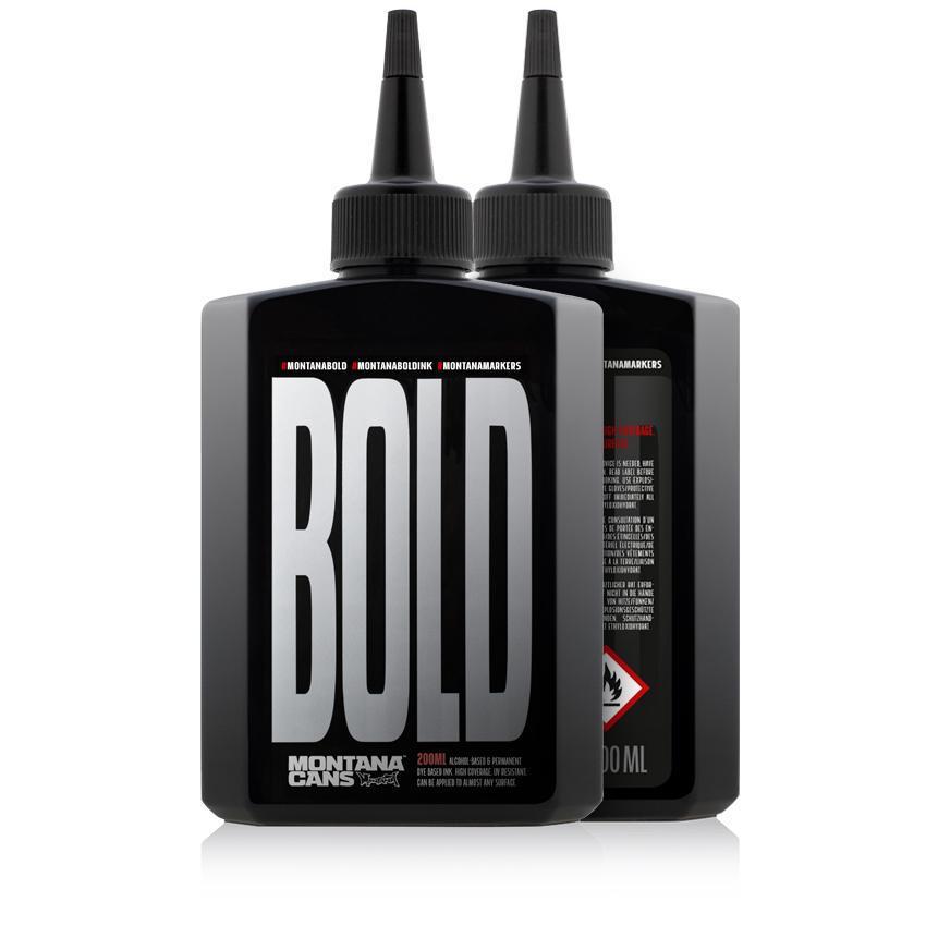 MONTANA BOLD REFILL 200ML PERMANENT ULTRA INK-Montana Ink-TorontoCollective