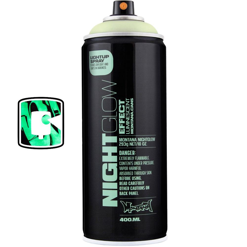  Montana Cans Montana EFFECT 400ml Night Glow Color Spray Paint  : Tools & Home Improvement