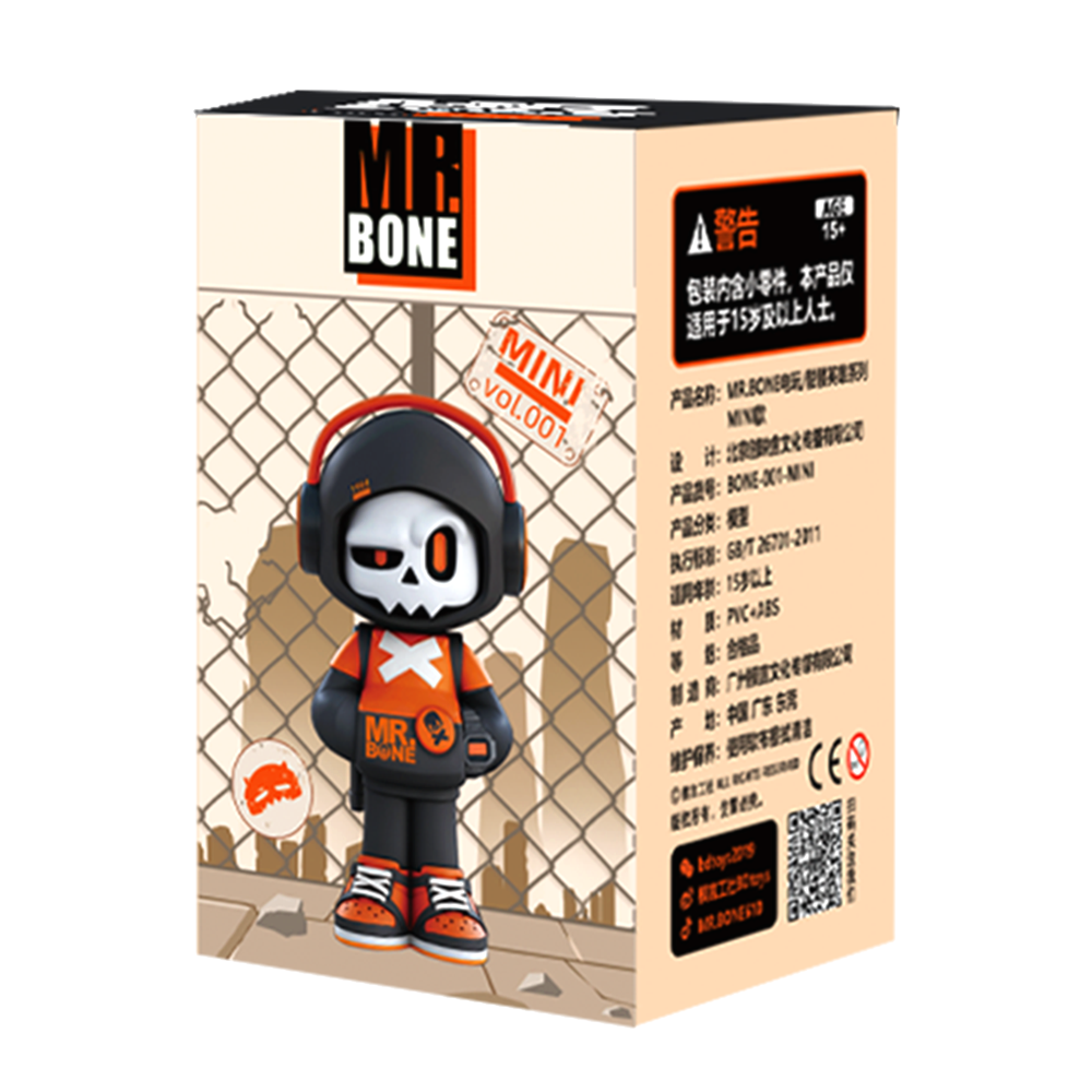 Mr. Bone Blind Box Series 1 From D.A.T. Studio X Mytoy
