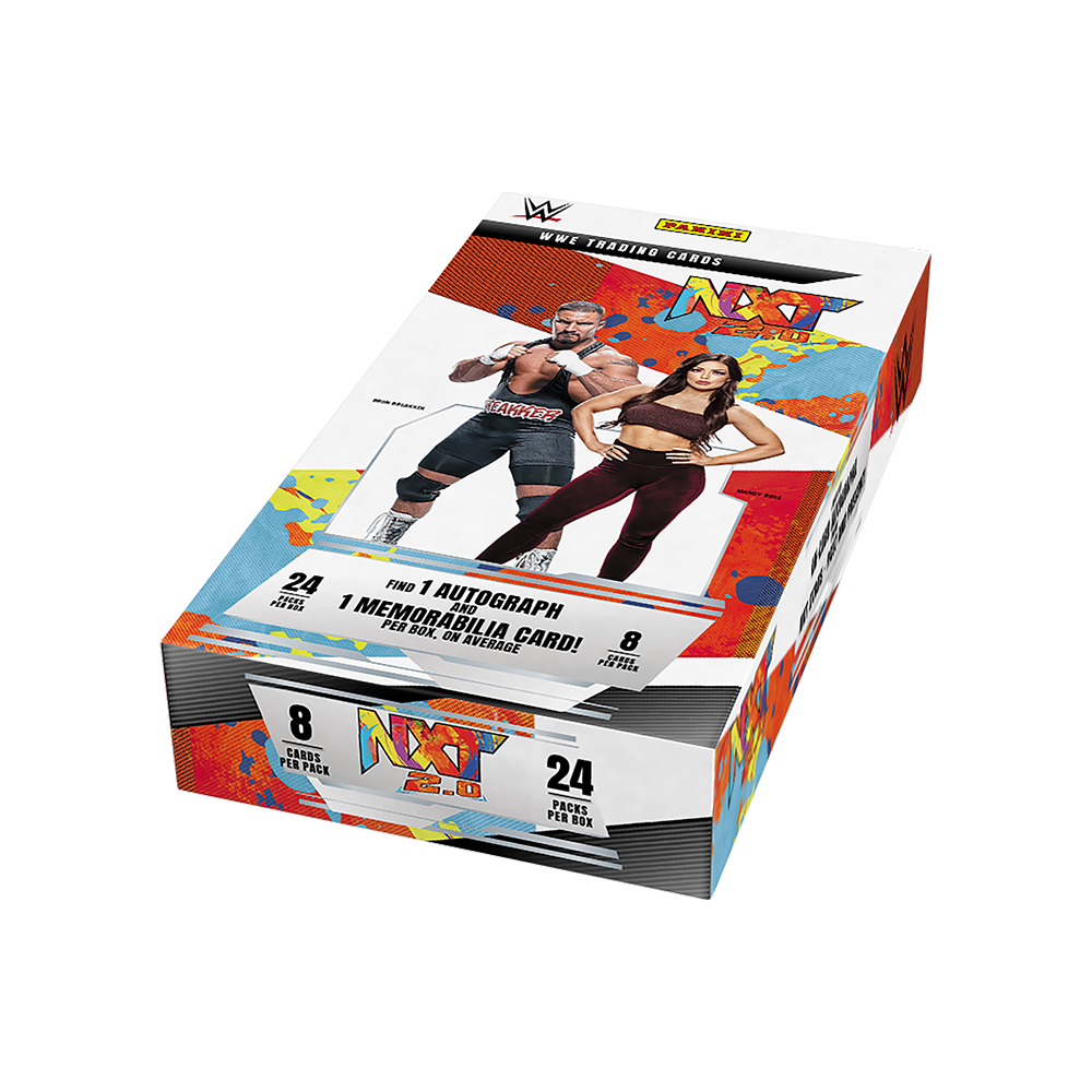 2022 WWE NXT 2.0 trading card packs - 8 cards per pack