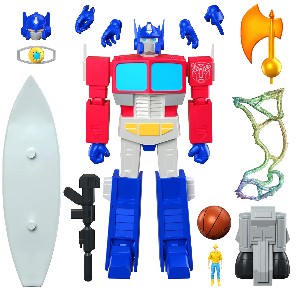 Optimus Prime - Transformers Ultimates! Figure by Super7