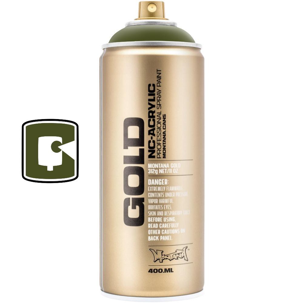 Olive Green-Montana Gold-400ML Spray Paint-TorontoCollective