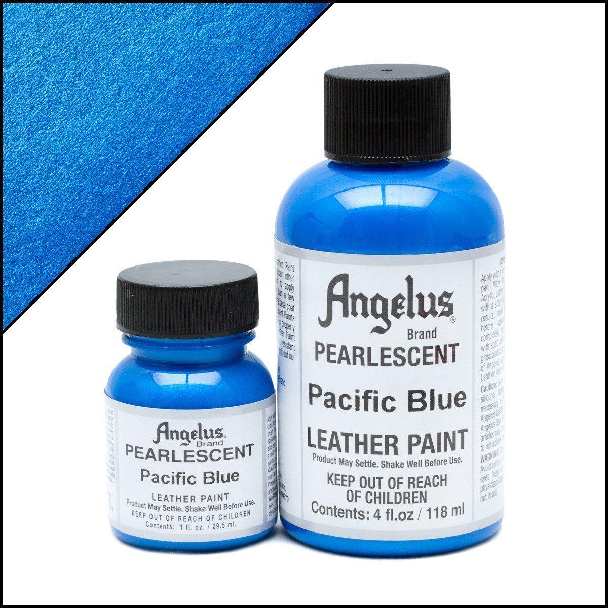 Pacific Blue-Angelus-Pearlescent Leather Paint-TorontoCollective