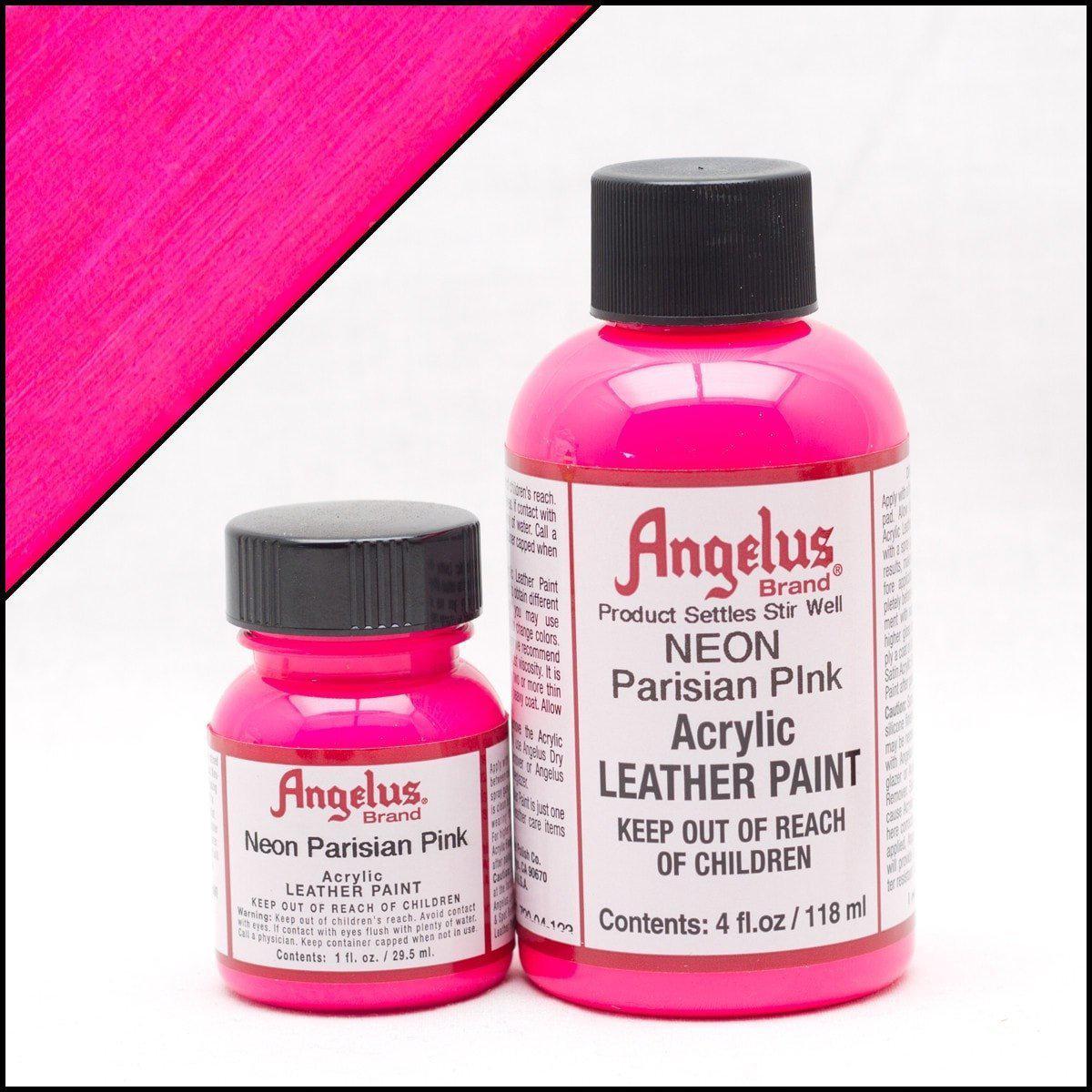 Parisian Pink-Angelus-Neon Leather Paint-TorontoCollective