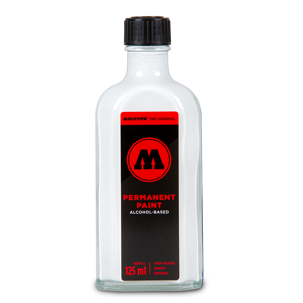 Molotow Permanent Alcohol-Based Colored Paint Refill Bottle 125ml