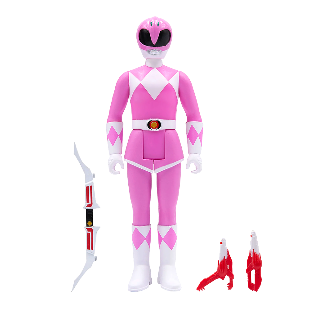 Pink Ranger - Mighty Morphin' Power Rangers Reaction Figure by Super7