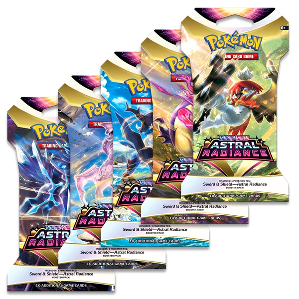 Pokemon Cards - Sword & Shield Astral Radiance Sleeved Booster Pack ...