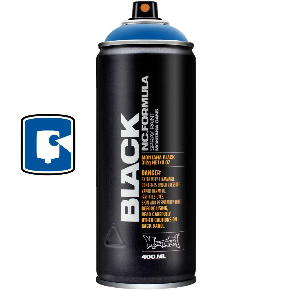 Power Blue-Montana Black-400ML Spray Paint-TorontoCollective