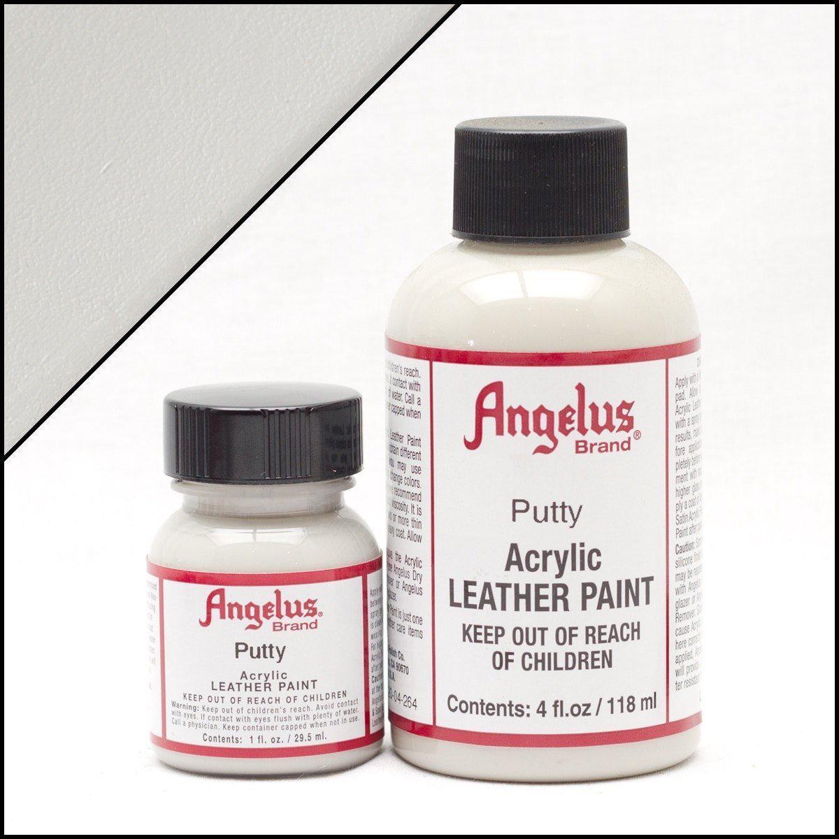 Angelus red 2025 leather paint