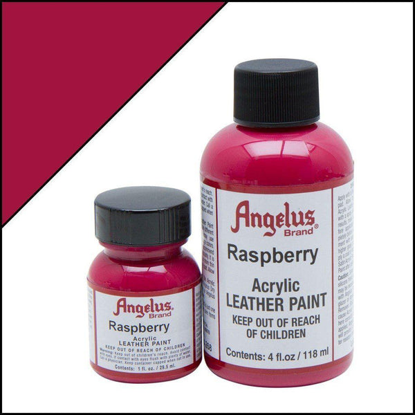 Raspberry Angelus Leather Paint 4oz - TorontoCollective