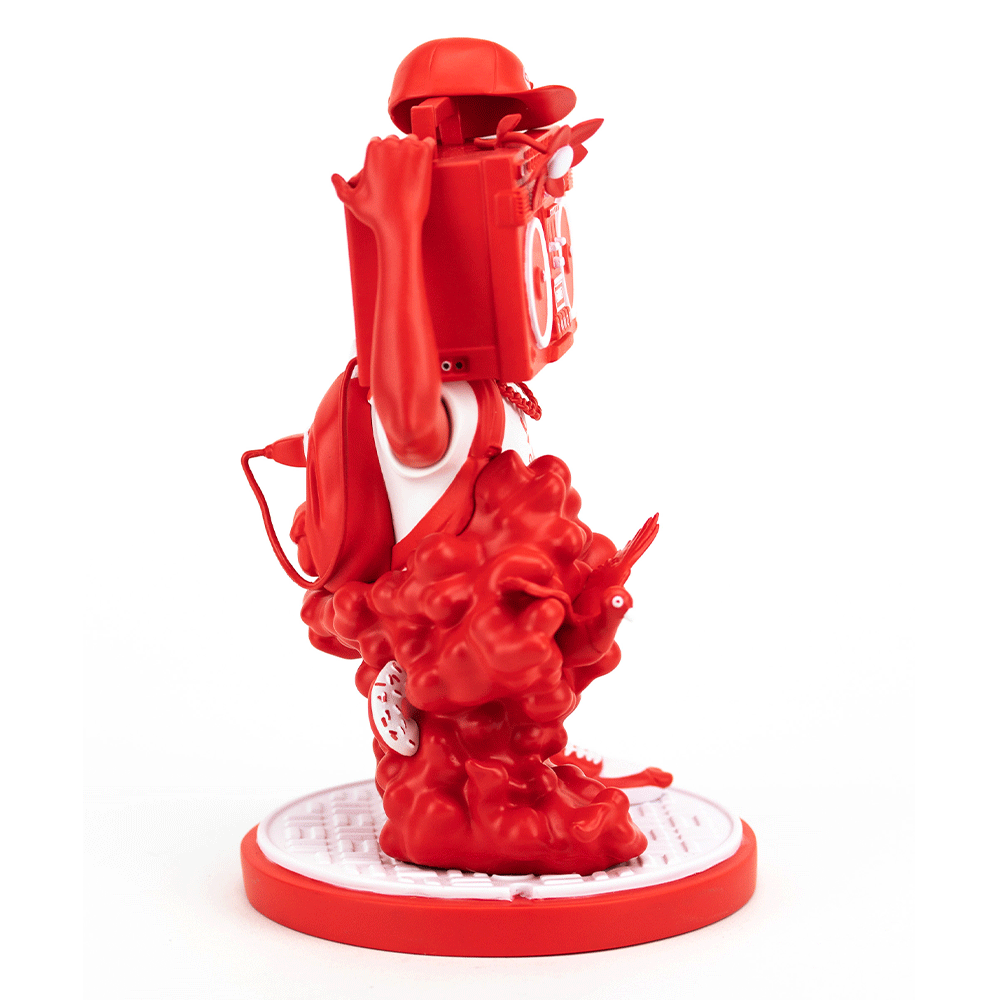 Toronto Red Goonbox by Chris B Murray x Clutter x Collective