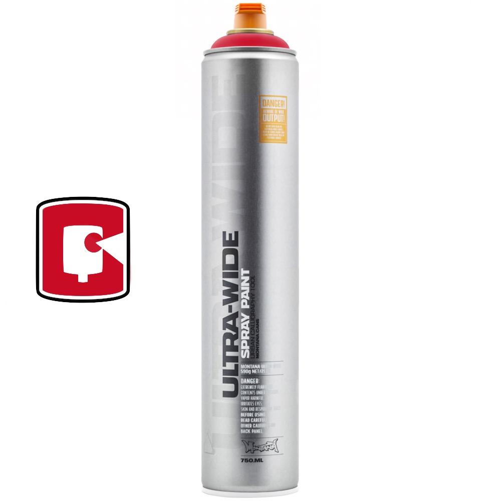 Red-Montana Ultra-Wide-750ML Spray Paint-TorontoCollective