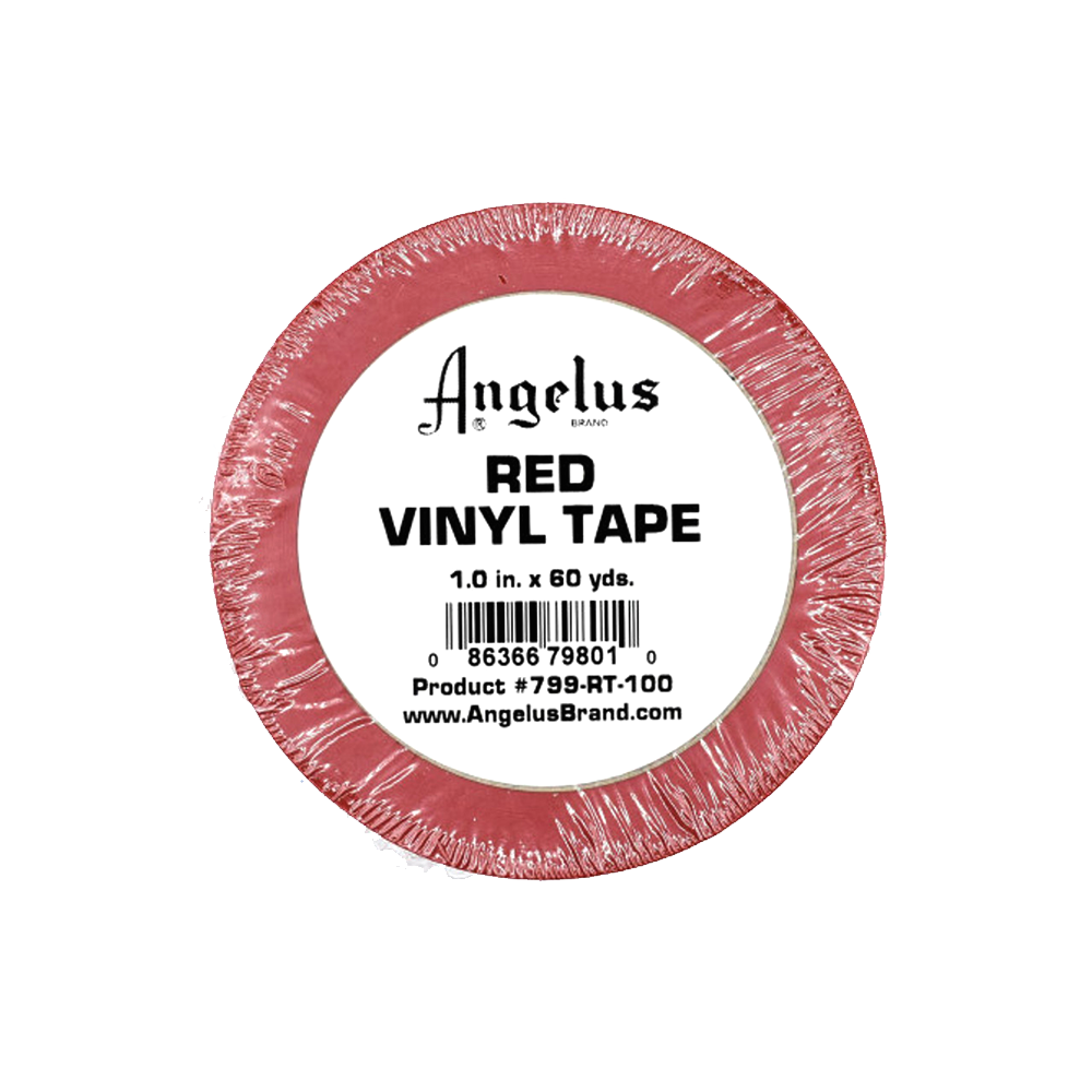 Angelus Red Vinyl Heat Shrink Tape