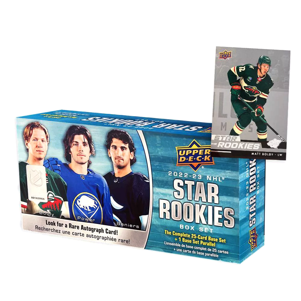 2022-23 Upper Deck NHL Rookie Box Set Box