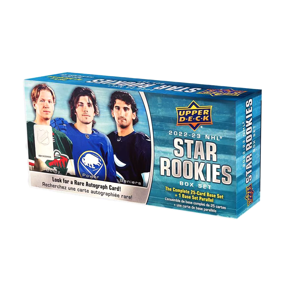 2022-23 Upper Deck NHL Rookie Box Set Box