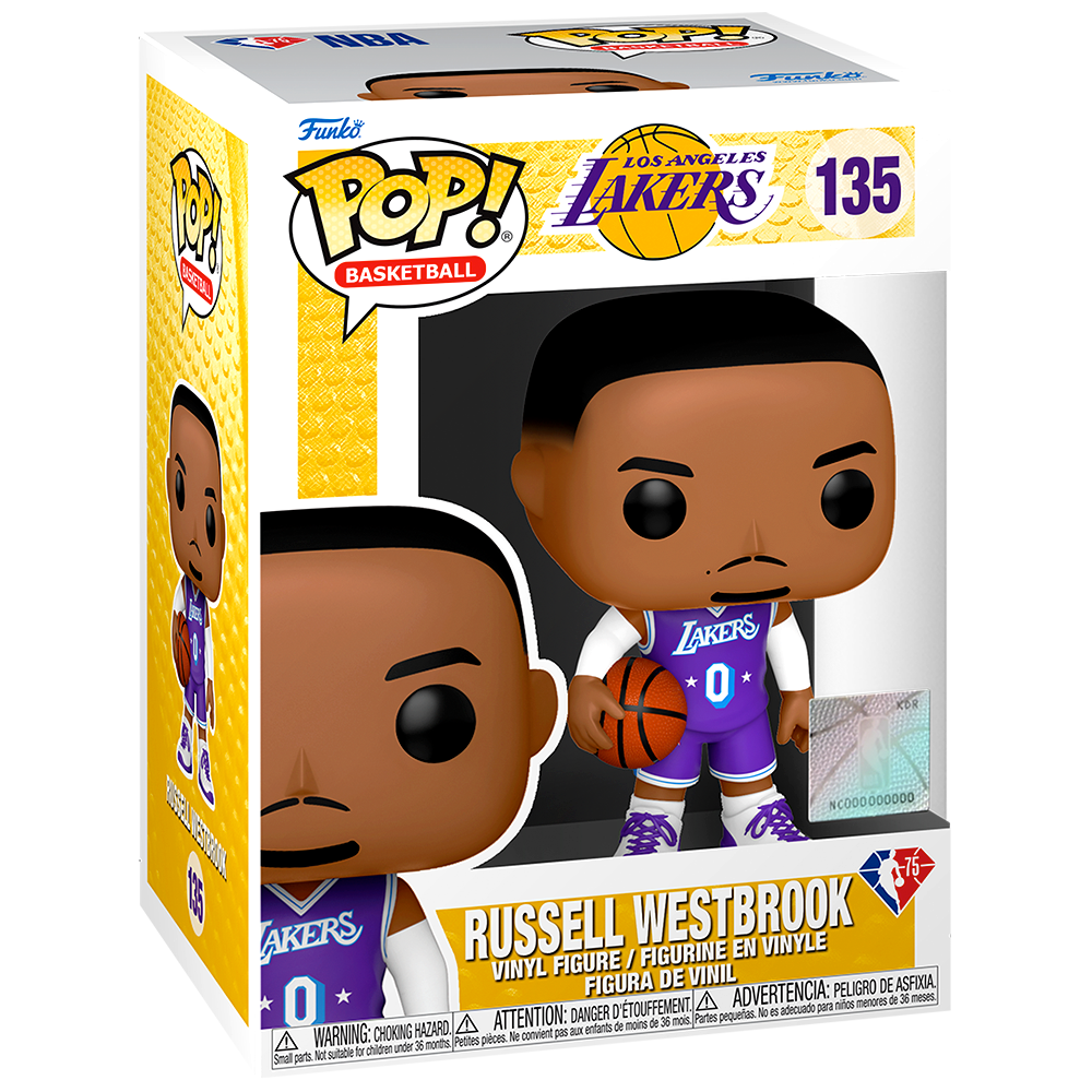 LA Lakers Russell Westbrook - Funko Pop Basketball #135