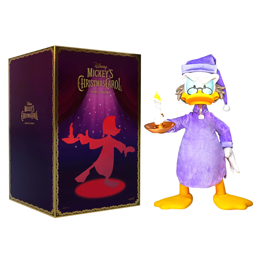 Ebenezer Scrooge 16" Figure - Disney Supersize Vinyl Collectible by Super7