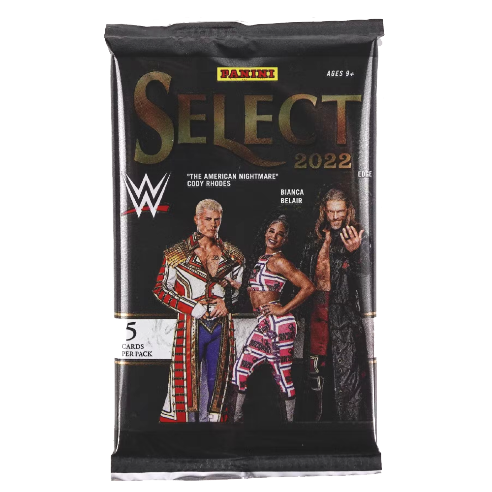 2022 WWE trading cards Panini SELECT - individual card pack