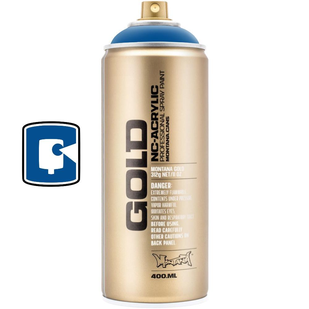 Shock Blue-Montana Gold-400ML Spray Paint-TorontoCollective