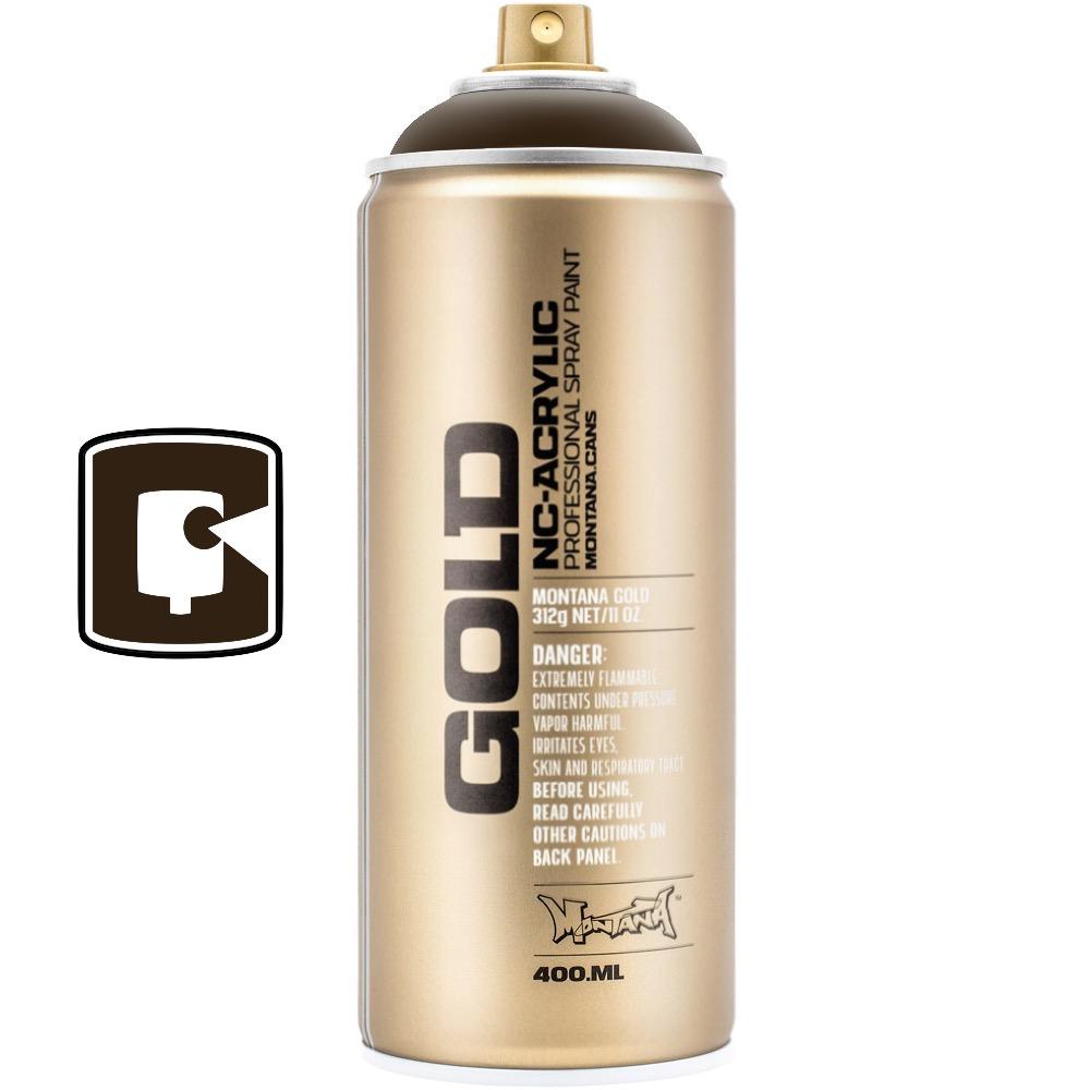 Shock Brown Dark-Montana Gold-400ML Spray Paint-TorontoCollective