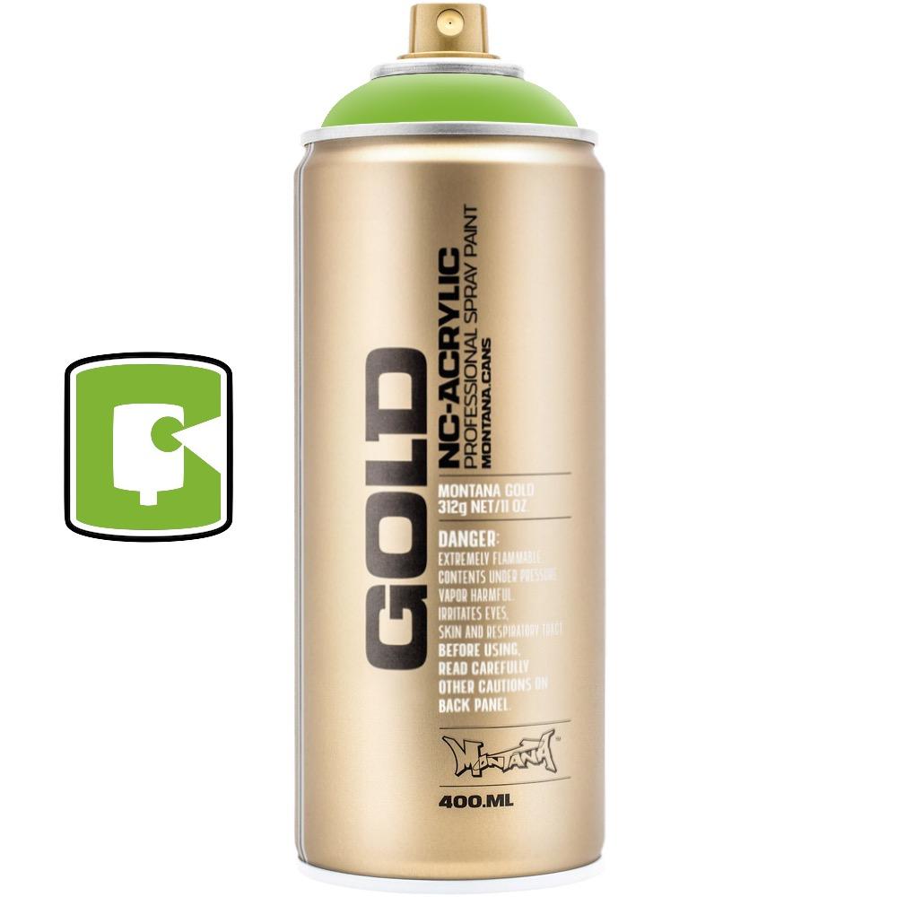 Shock Green Light-Montana Gold-400ML Spray Paint-TorontoCollective