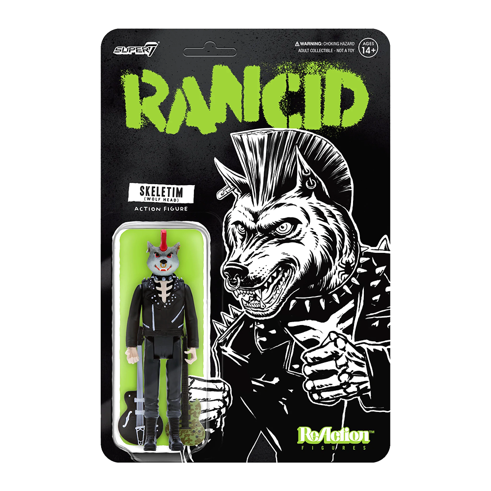 Skeletim (WolfHead) - Rancid Figure by Super7
