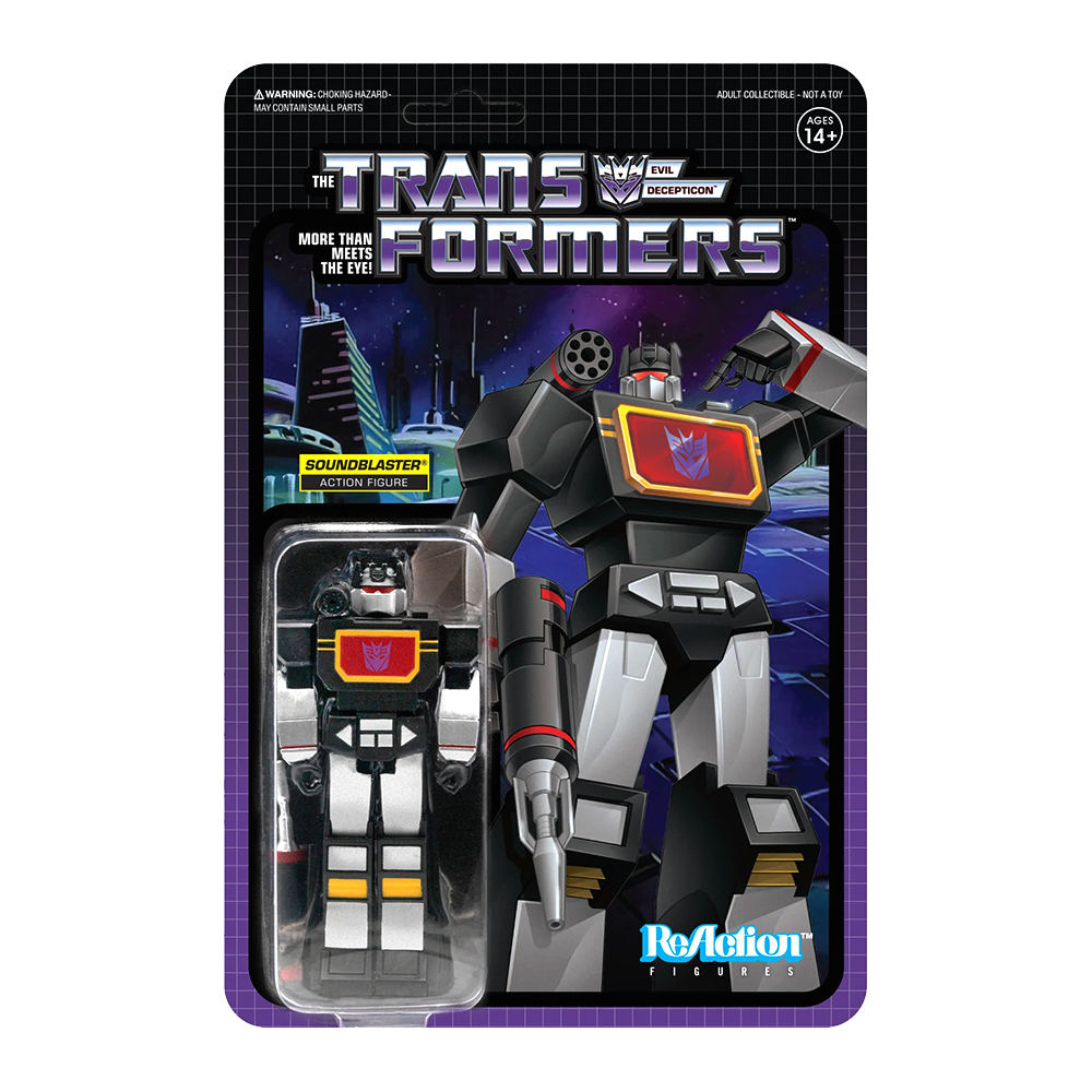 Soundblaster - Transformers by Super7