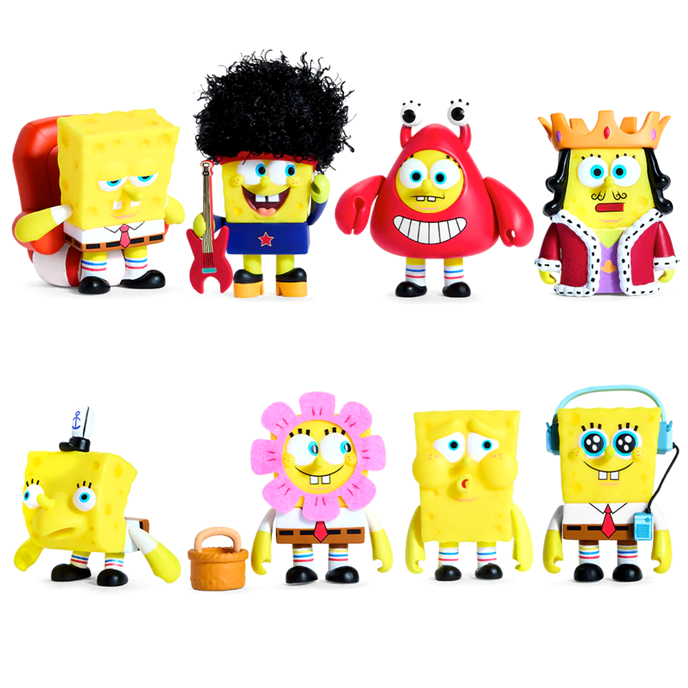 Cavalcade of Spongebob Squarepants 3" Vinyl mini series by Kidrobot
