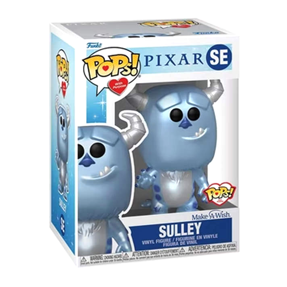 Make-a-Wish Sulley Monsters Inc Special Edition Funko POP with a purpose #SE