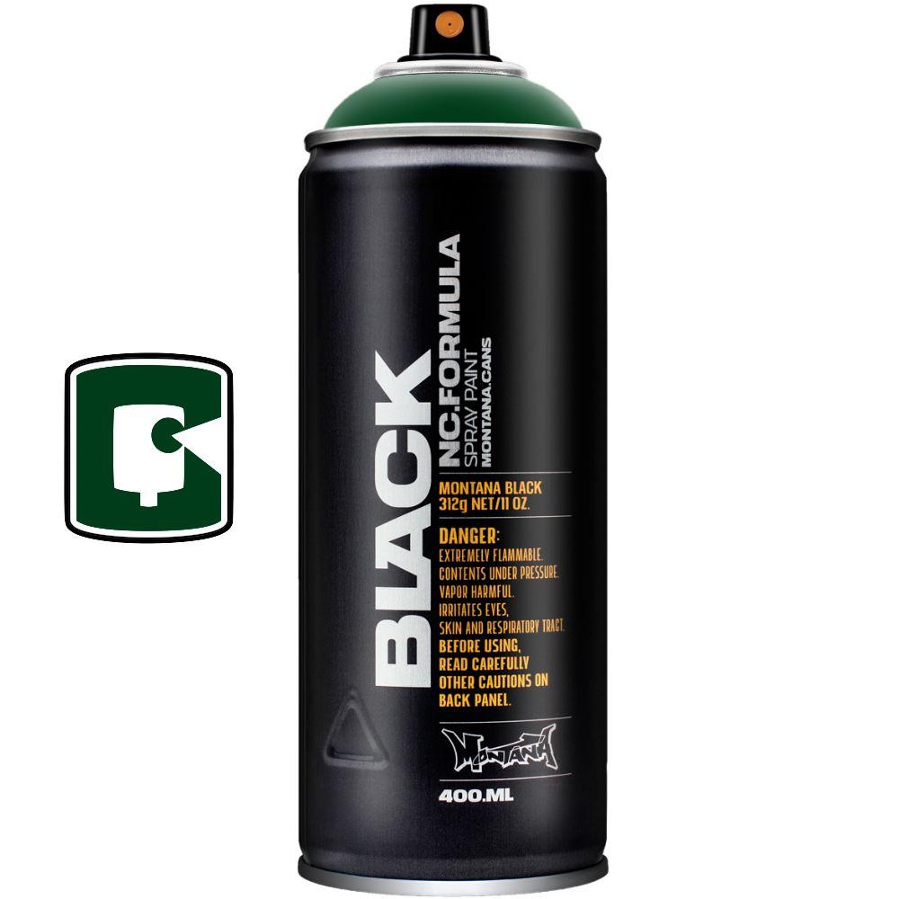 TAG Green-Montana Black-400ML Spray Paint-TorontoCollective