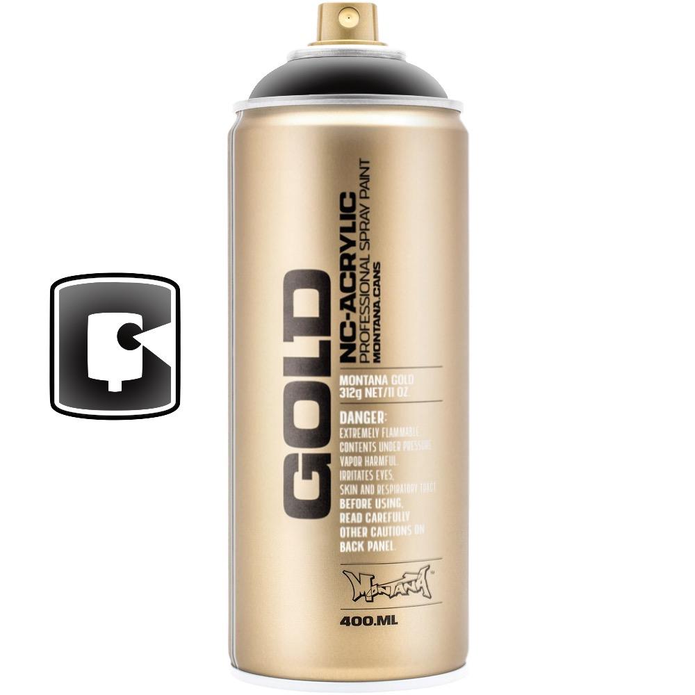 Transparent Mystic Black-Montana Gold Transparent-400ML Spray Paint-TorontoCollective