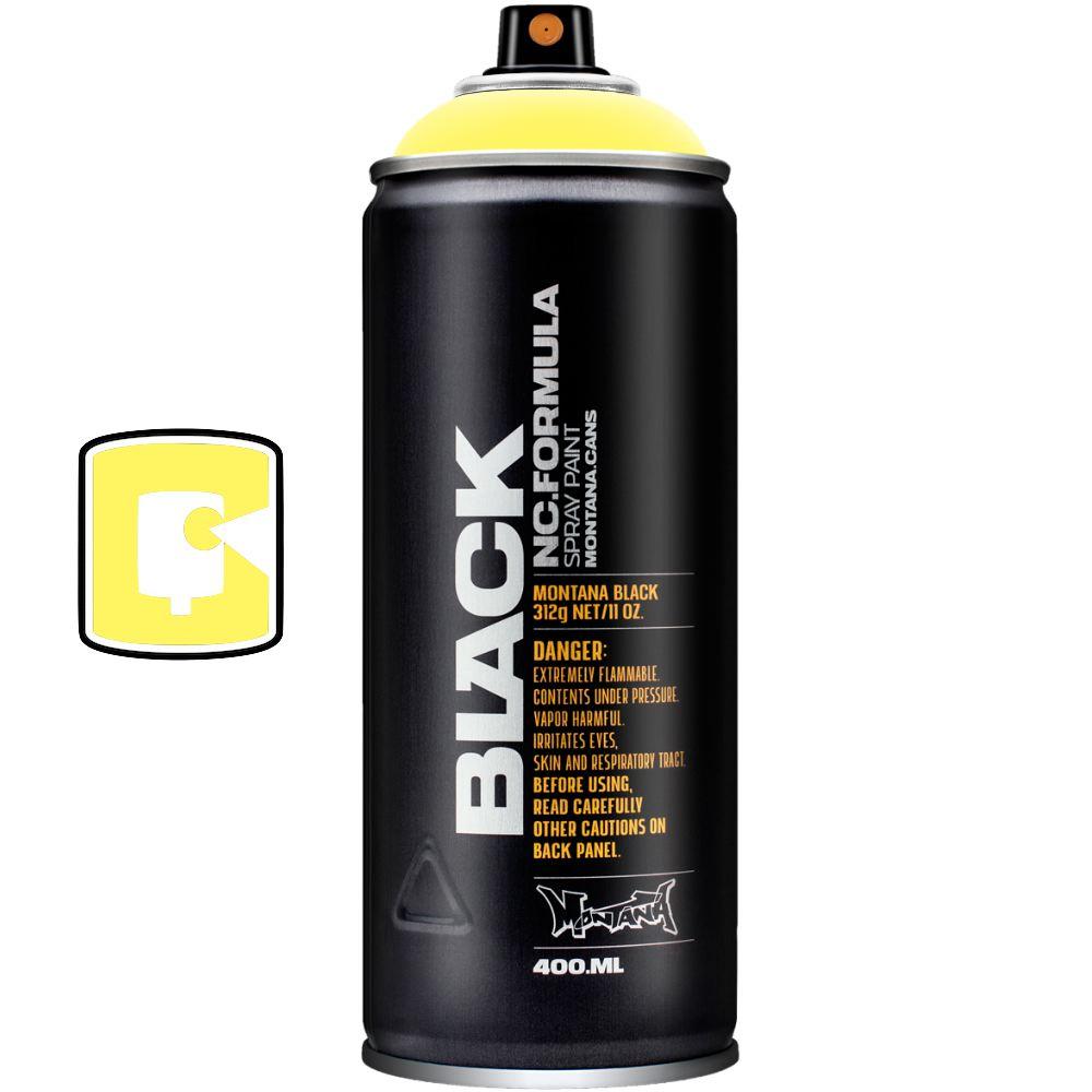 True Yel. 50%-Montana Black-400ML Spray Paint-TorontoCollective