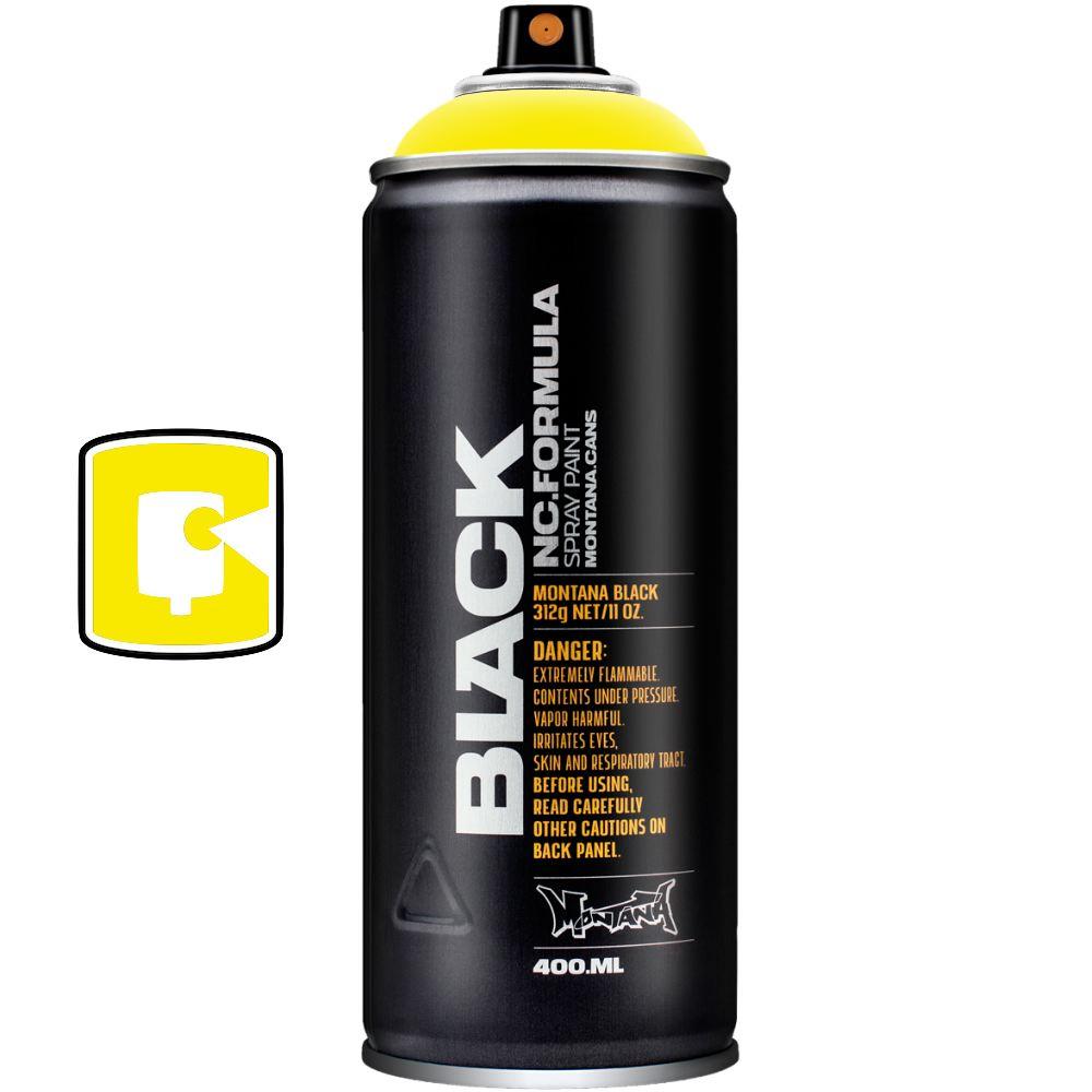 True Yellow-Montana Black-400ML Spray Paint-TorontoCollective