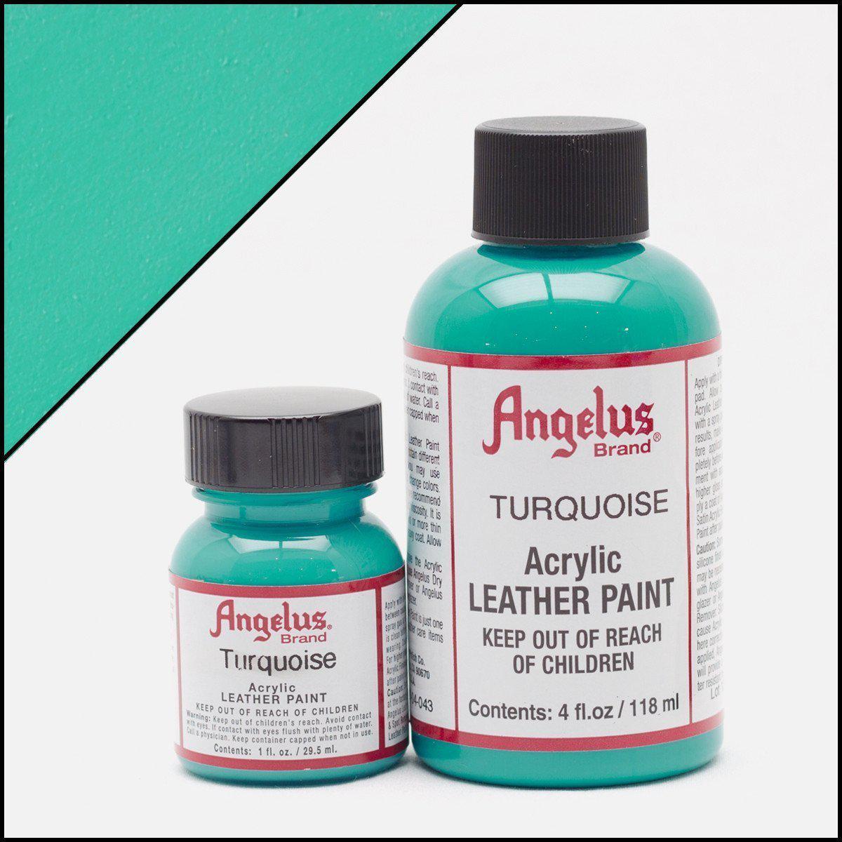 Turquoise-Angelus-Leather Paint-TorontoCollective