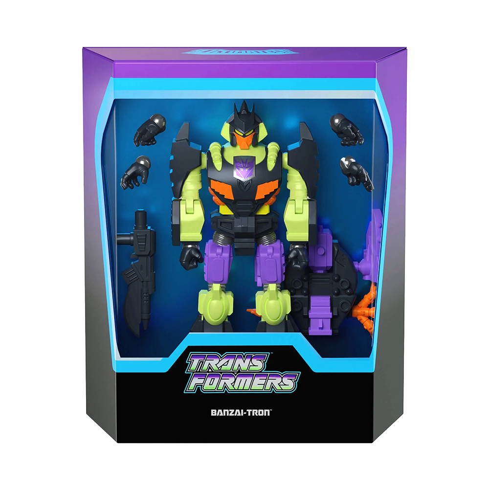 Banzai-tron - Transformers Ultimates! Figure by Super7