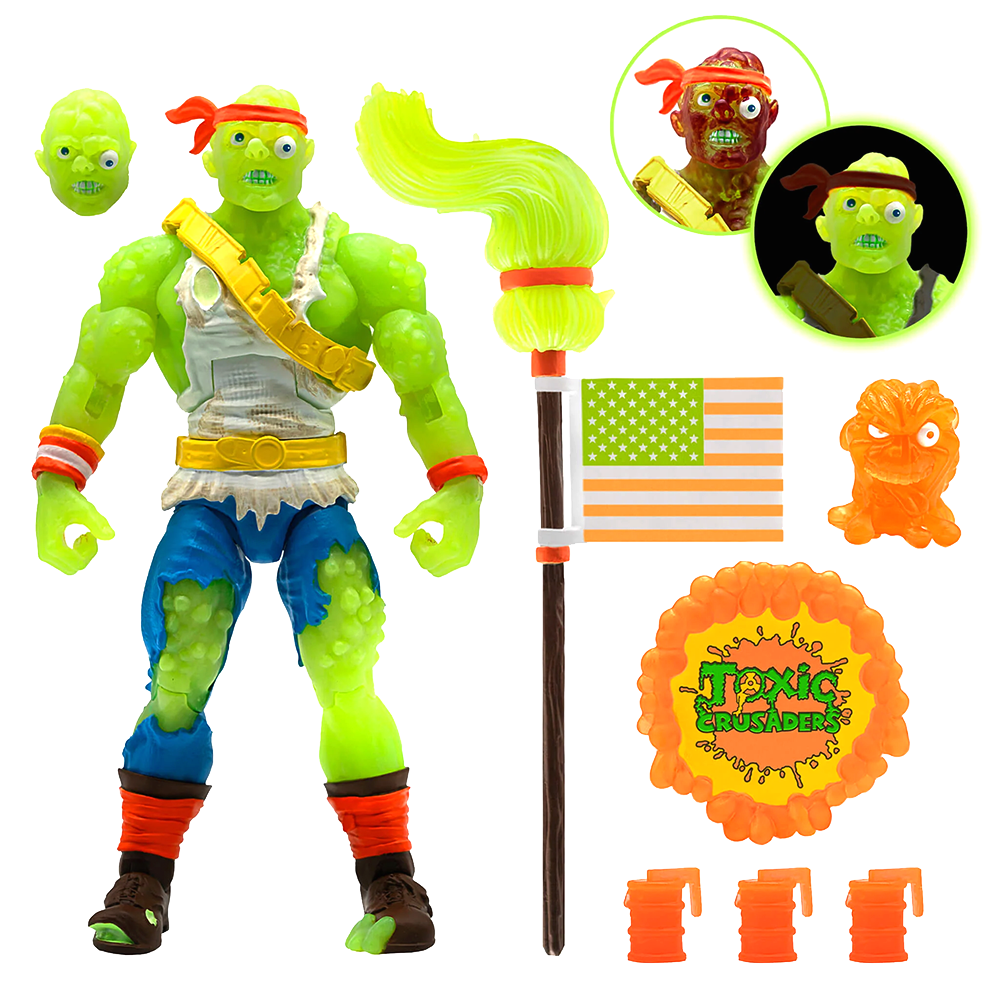 Radioactive Red Rage - Toxic Crusader Ultimate Edition by Super7