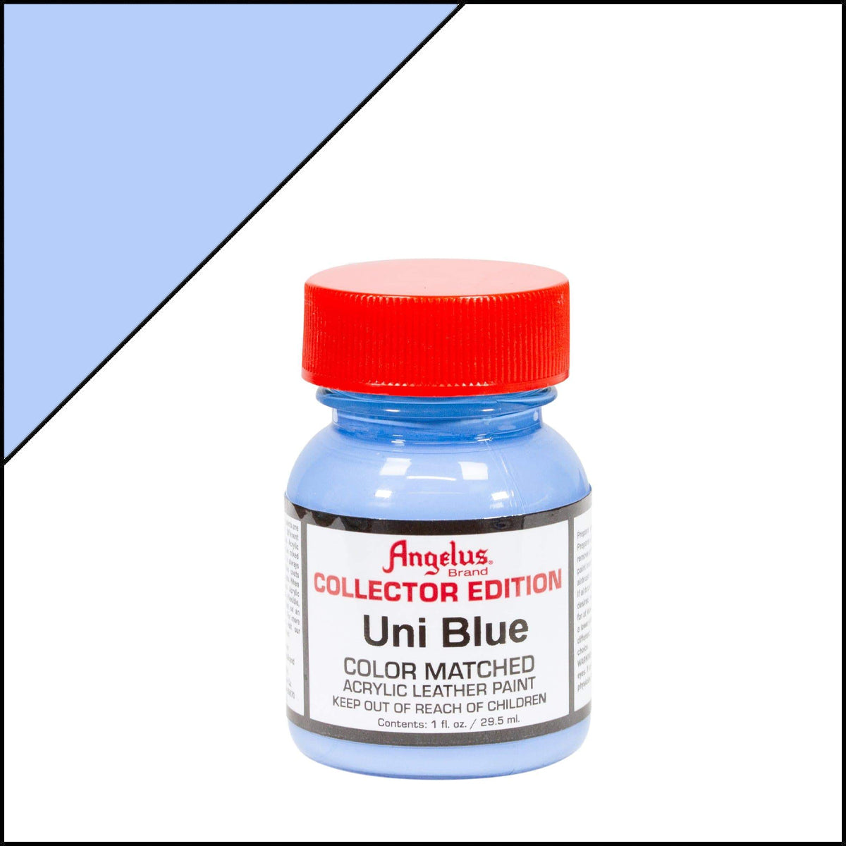 Uni Blue Angelus Collectors Leather Paint