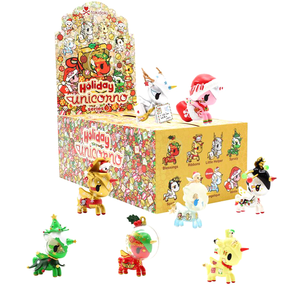Holiday Unicorno Series 3 Blind Boxes- Tokidoki (1 BLIND BOX)