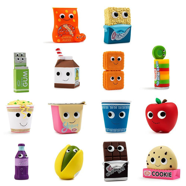 Yummy World Gourmet Snacks Blind Box Vinyl Mini Series by Kidrobot