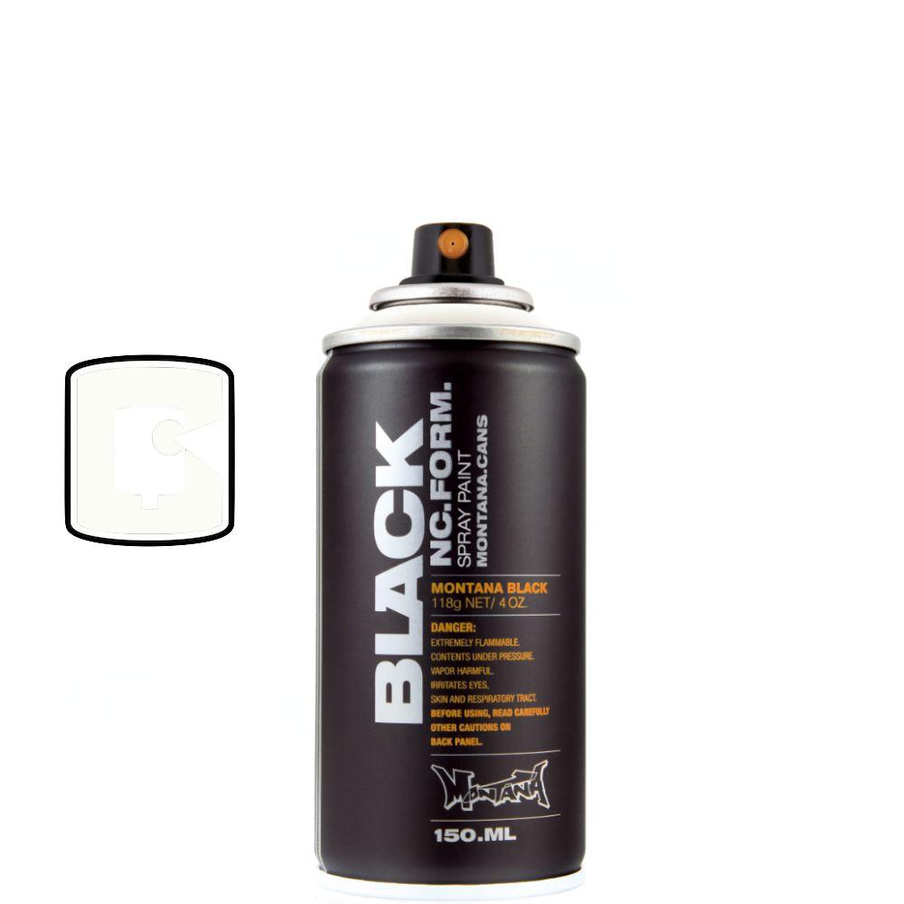 White-Montana Black-150ML Spray Paint-TorontoCollective